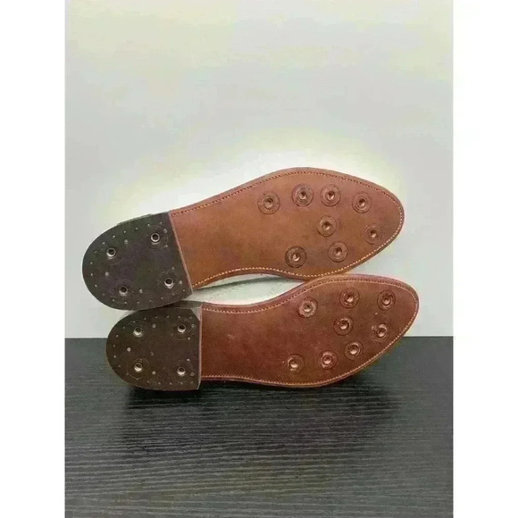 Etonic Ultimate White Leather Oxfords Wingtip Lace Up Golf Shoe Size US 9.5 D - Picture 11 of 11